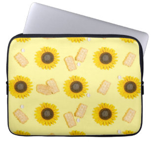 Sonnenblume Power Laptopschutzhülle