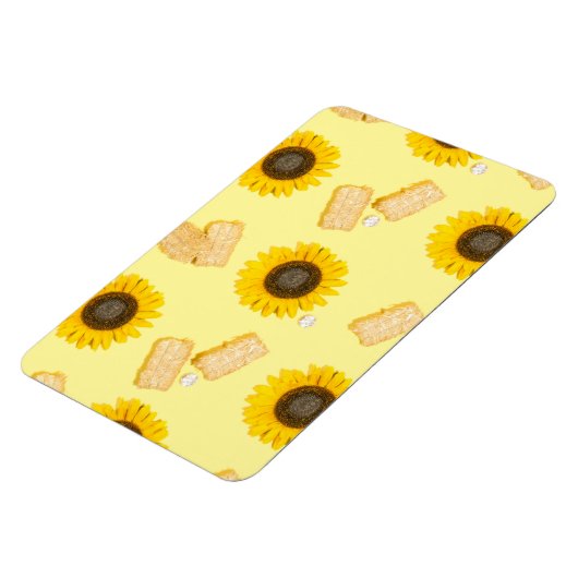 Sonnenblume Power Magnet (Linke Seite)