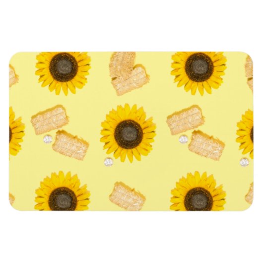 Sonnenblume Power Magnet (Horizontal)