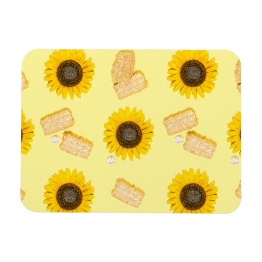 Sonnenblume Power Magnet (Horizontal)