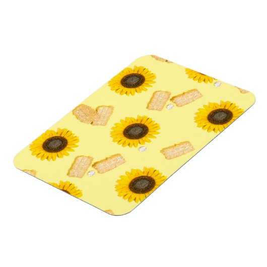 Sonnenblume Power Magnet (Linke Seite)