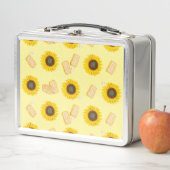 Sonnenblume Power Metall Brotdose (Beispiel)