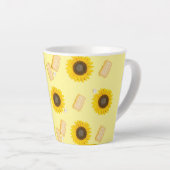 Sonnenblume Power Milchtasse (Rechte Ecke)