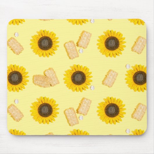 Sonnenblume Power Mousepad (Vorne)