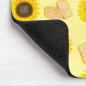 Sonnenblume Power Mousepad (Ecke)