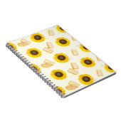 Sonnenblume Power Notizblock (Rechte Seite)