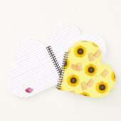 Sonnenblume Power Notizblock (Innenseite)
