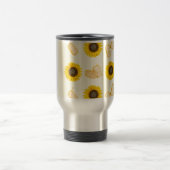 Sonnenblume Power Reisebecher (Mittel)