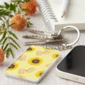 Sonnenblume Power Schlüsselanhänger (Vorderseite rechts)