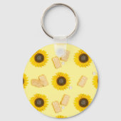 Sonnenblume Power Schlüsselanhänger (Vorderseite)