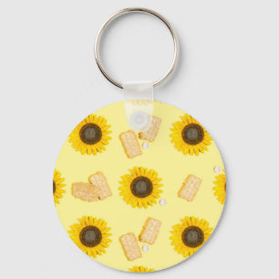 Sonnenblume Power Schlüsselanhänger