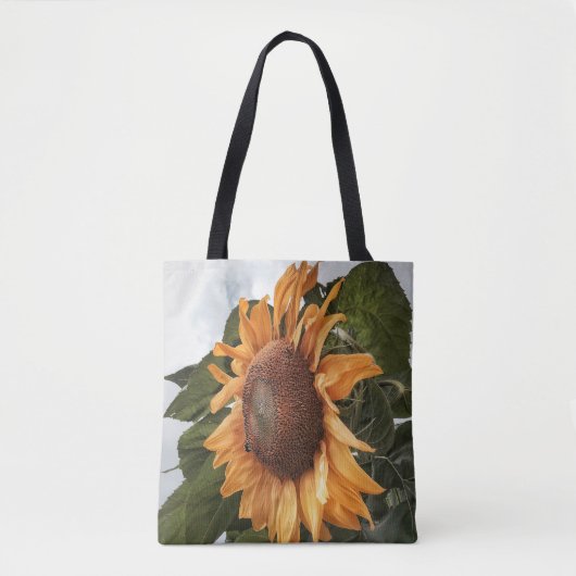 Sonnenblume-Power-Taschen-Tasche Tasche (Vorderseite)