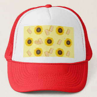 Sonnenblume Power Truckerkappe