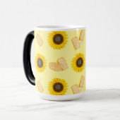 Sonnenblume Power Verwandlungstasse (Vorderseite Links)