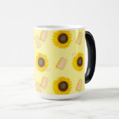 Sonnenblume Power Verwandlungstasse (VorderseiteRechts)