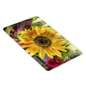 Sonnenblume Premium Flexi Magnet (Rechte Seite)