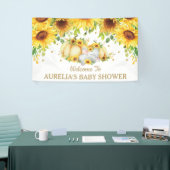 Sonnenblume Pumpkin Elephant Dusche Begrüßung Hint Banner (Messeveranstaltung)