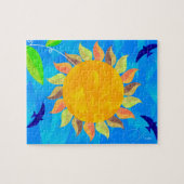 Sonnenblume Puzzle (Horizontal)