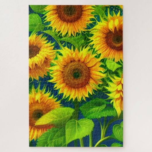 Sonnenblume Puzzle (Vertikal)