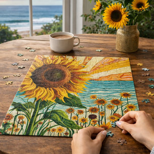 Sonnenblume Puzzle