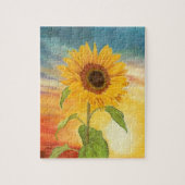 Sonnenblume Puzzle (Vertikal)