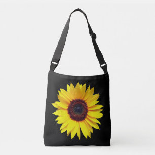 Sonnenblume-Querleichensack Tragetaschen Mit Langen Trägern