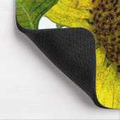 Sonnenblume-Reihe Mousepad (Ecke)