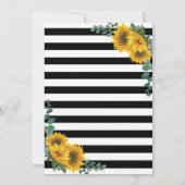 Sonnenblume RN Pflege Abschluss Entkörnung Einladung (Rückseite)