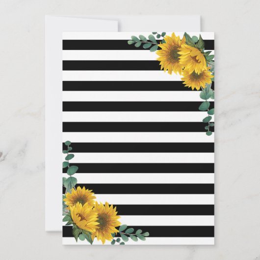 Sonnenblume RN Pflege Abschluss Entkörnung Einladung (Rückseite)