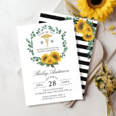 Sonnenblume RN Pflege Abschluss Entkörnung Einladung