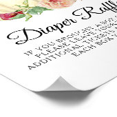 Sonnenblume Rosa Blumenkürbis Windelkürbis Poster (Ecke)