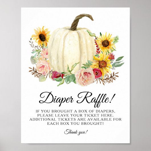 Sonnenblume Rosa Blumenkürbis Windelkürbis Poster (Vorne)