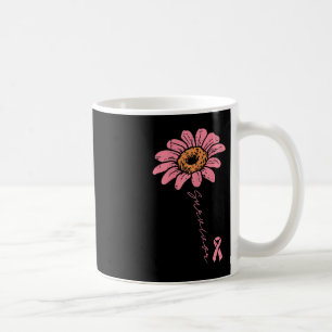 Sonnenblume Rosa Ribbon Brustkrebs Überleben Aware Kaffeetasse