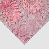 Sonnenblume Rosa Vintager Blumenzauber Seidenpapier (Detail)