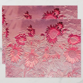 Sonnenblume Rosa Vintages Design