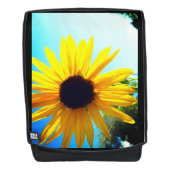 Sonnenblume Rucksack (Vorderseite)
