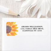 Sonnenblume-Rücksendeadresse (Insitu)