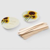 Sonnenblume Rustikale, blumenfarbene goldfarbene H Fächer (Non-assembled)