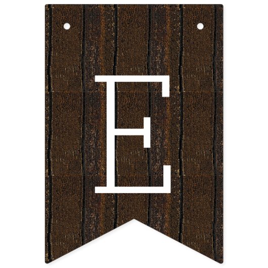 Sonnenblume Rustikale Hochzeit im Landhaus Willkom Wimpelkette (Zweite Fahne)