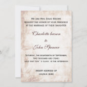 Sonnenblume rustikale Mason Glas Hochzeit lädt ein Einladung (Rückseite)