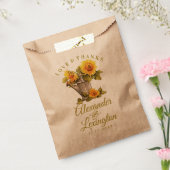Sonnenblume Rustikale Thementasche Gastgeschenk Ho Geschenktütchen (Versiegelt)