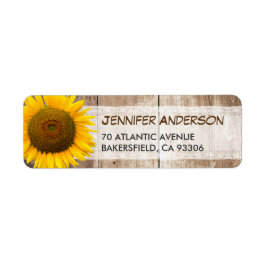 Sonnenblume Rustikales Land Spitzen Barn Wood UAWG