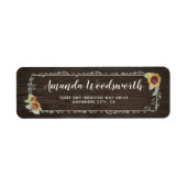 Sonnenblume Rustikales Wasserfarbenpräch (Vorne)