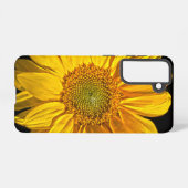 Sonnenblume Samsung Galaxy Hülle (Rückseite (Horizontal))