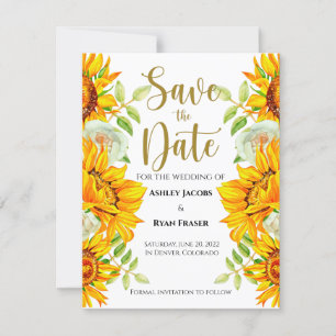 Sonnenblume Save The Date