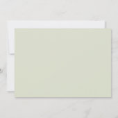 Sonnenblume Save the Date (Rückseite)