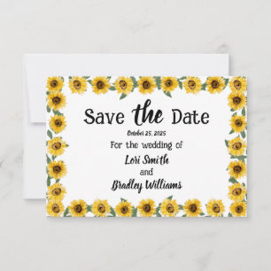 Sonnenblume Save the Date