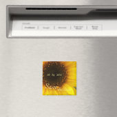 Sonnenblume Save the Date Magnet (In Situ (Geschirrspüler))