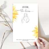 Sonnenblume Schätze das Brautparty-Spiel