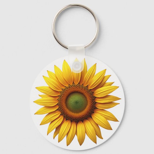 Sonnenblume Schlüsselanhänger (Vorderseite)